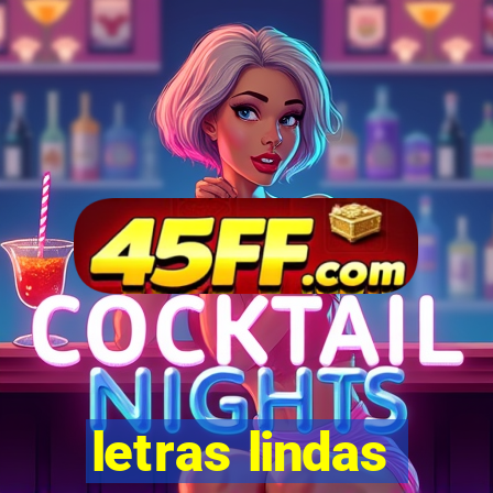 letras lindas